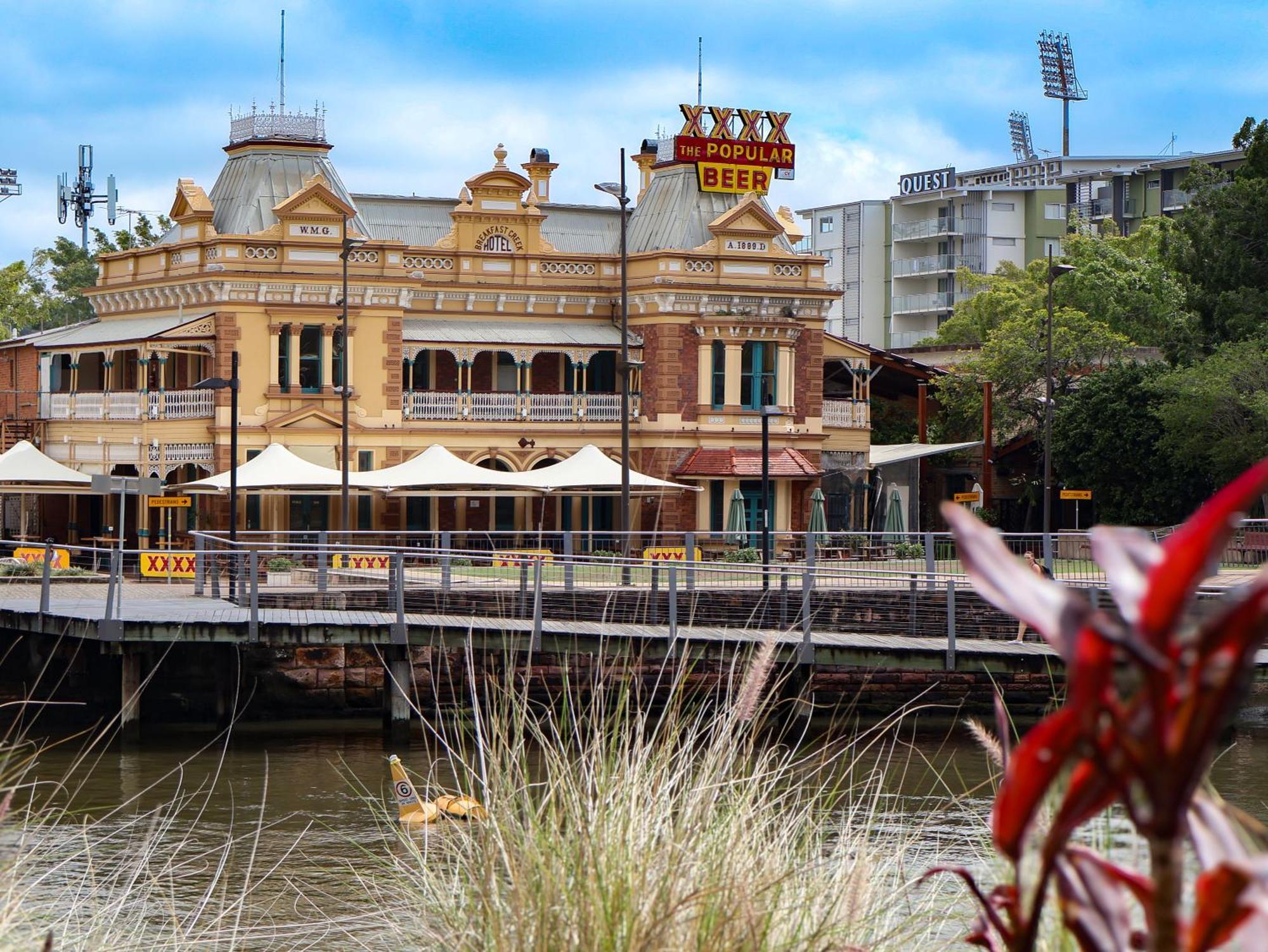 Quest Breakfast Creek Aparthotel Brisbane Exterior photo